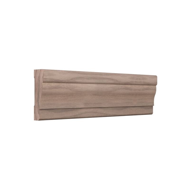 WM356: 11/16-in D x 2-1/4-in W x 96-in L Americraft Solid Hardwood Stain Grade Colonial Casing Moulding
