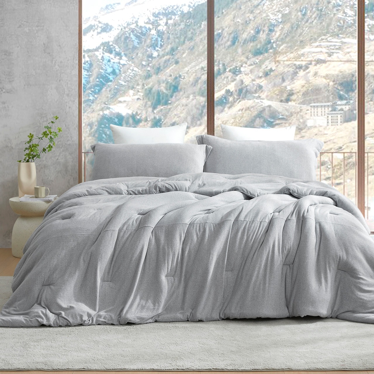 Sweater Weather® - Coma Inducer® Oversized Comforter Set - Glacier Gray