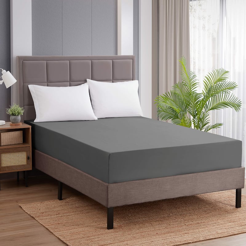 Sweet Home Collection 1500 Series Microfiber Fitted Sheet