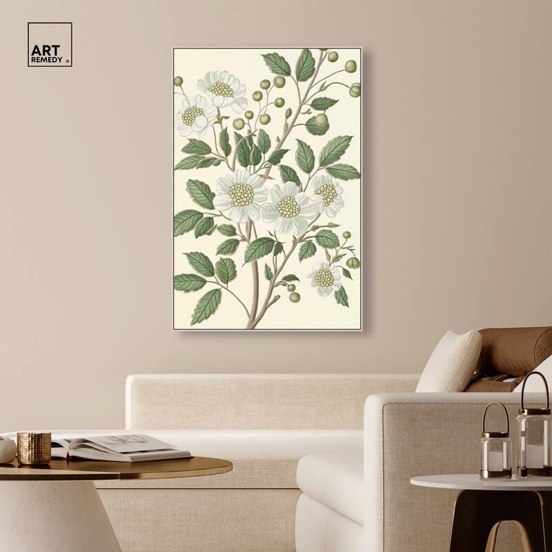 White Cherokee IV Canvas by Art Remedy