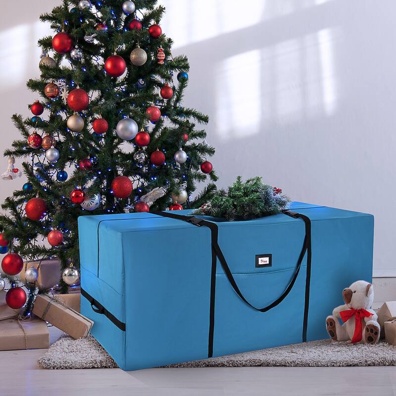 Hearth & Harbor Christmas Tree Storage Bag - Extra Large Tear-Proof Tree Storage Duffle Bag