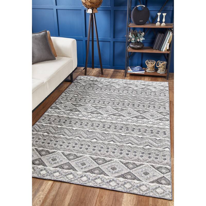 Domani Breeze Modern Geometric Outdoor Rug