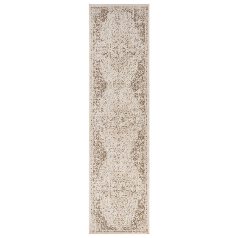 Alana Imara Light Cream Medallion Area Rug