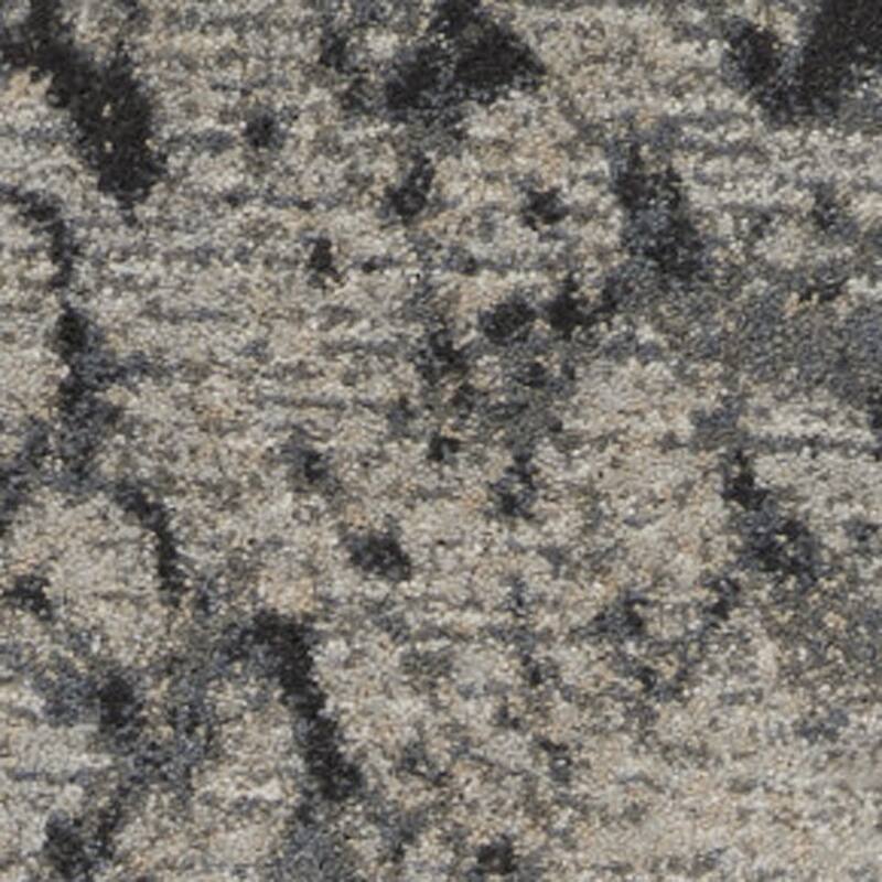 HomeRoots Abstract Modern Runner Area Rug - 144.00 in. x 26.00 in. x 0.50 in.