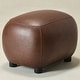 preview thumbnail 59 of 112, KINWELL 23" Wide Faux Leather Upholstered Ottoman Footrest, PU Entryway Footstool