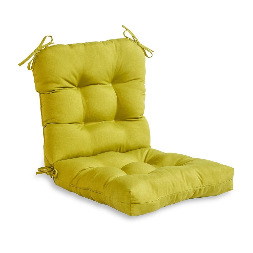 Outdoor Tufted Dining Chair Cushion