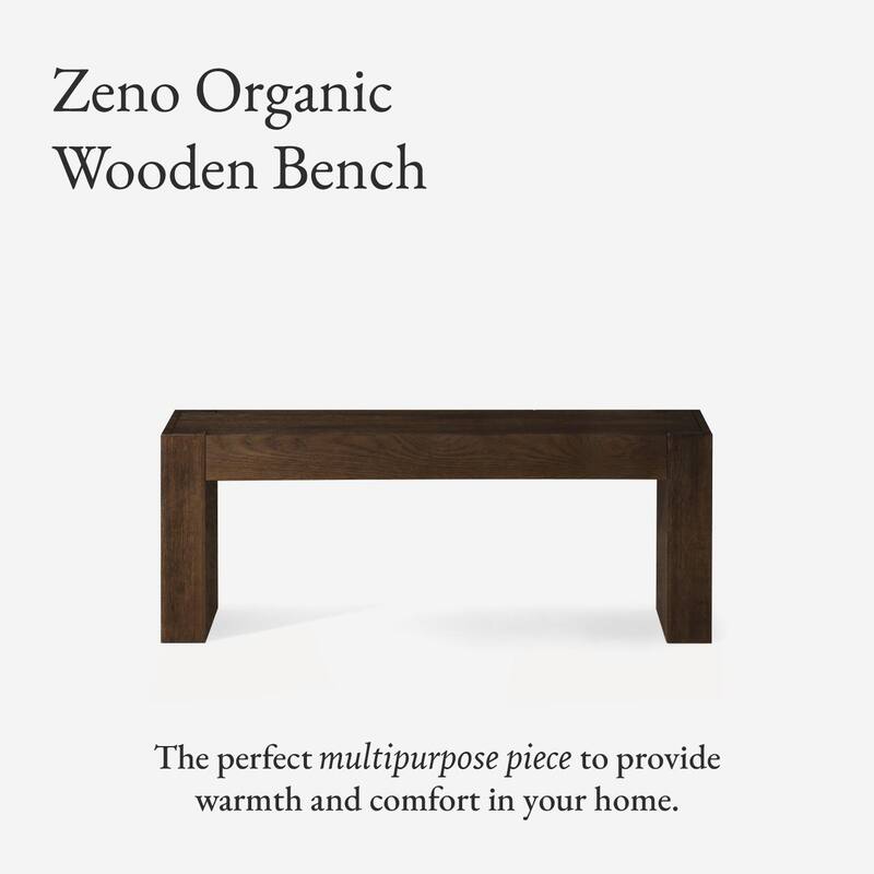 Maven Lane Zeno Wooden Bench