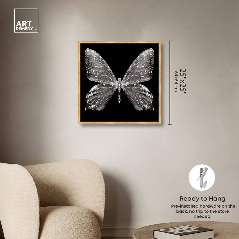 Stardust Wings II Canvas by Art Remedy