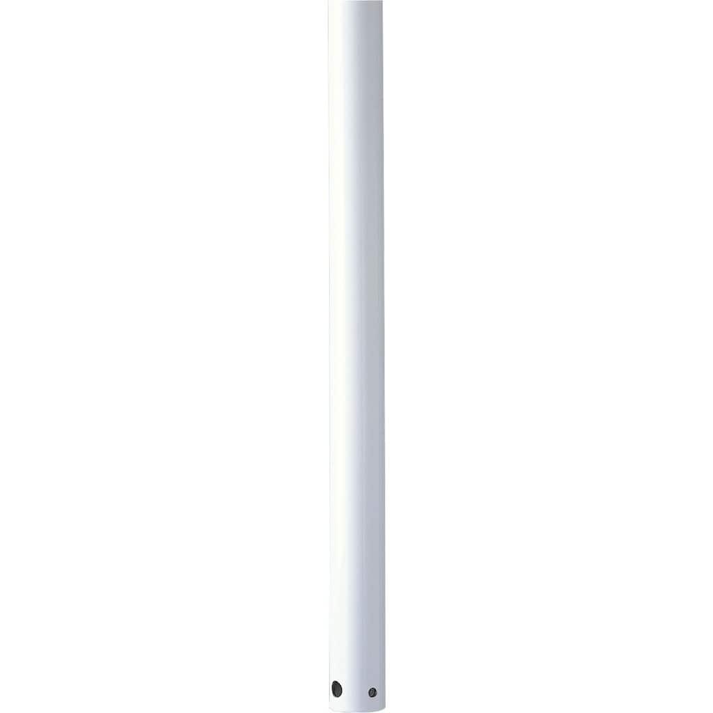 60-Inch Accessory Ceiling Fan Downrod Satin White - 1 in x 1 in x 60 in