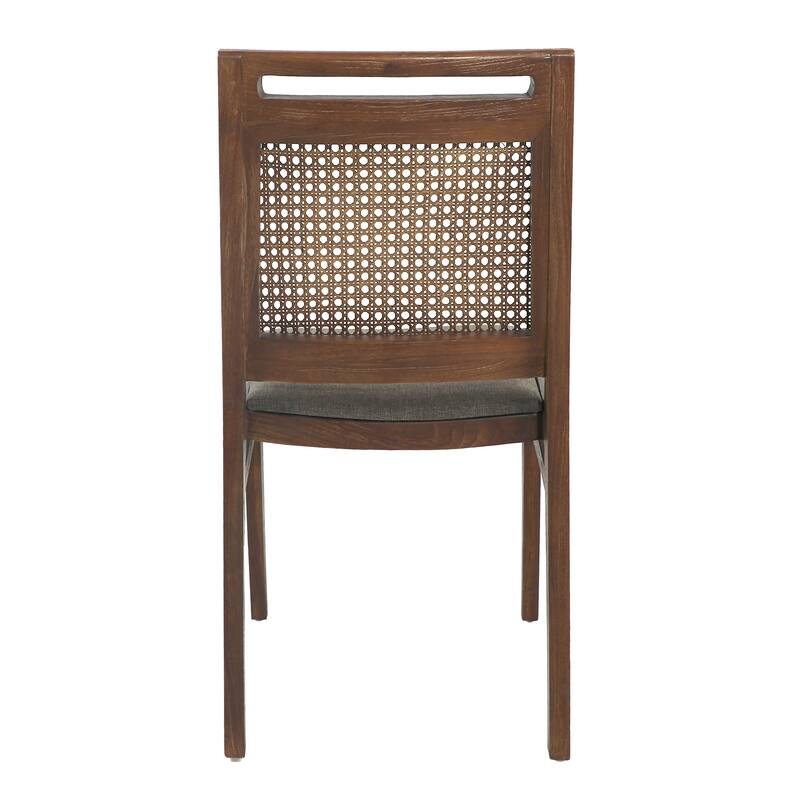 Bingham Teak Upholstered Dining Chair (Set of 2)