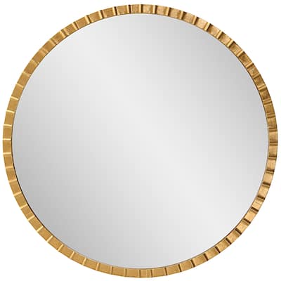 Uttermost Dandridge Gold Round Mirror