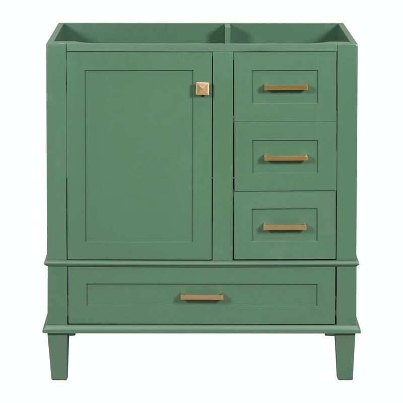 30" Modern Bathroom Vanity with Sink, Storage Cabinet