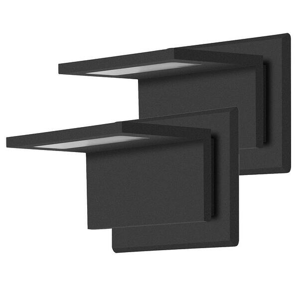 2 Pack Wall Light Outdoor LED Wall Mount Lamp Wall Sconce Lighting