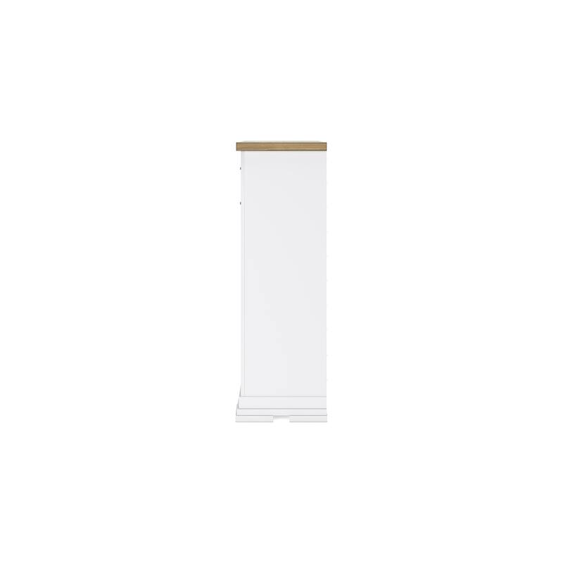 Signature Design by Ashley Ashbryn White/Brown Chest of Drawers