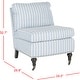 preview thumbnail 3 of 4, SAFAVIEH Randy Light Blue Armless Club Chair - 24" x 29.9" x 32.7"