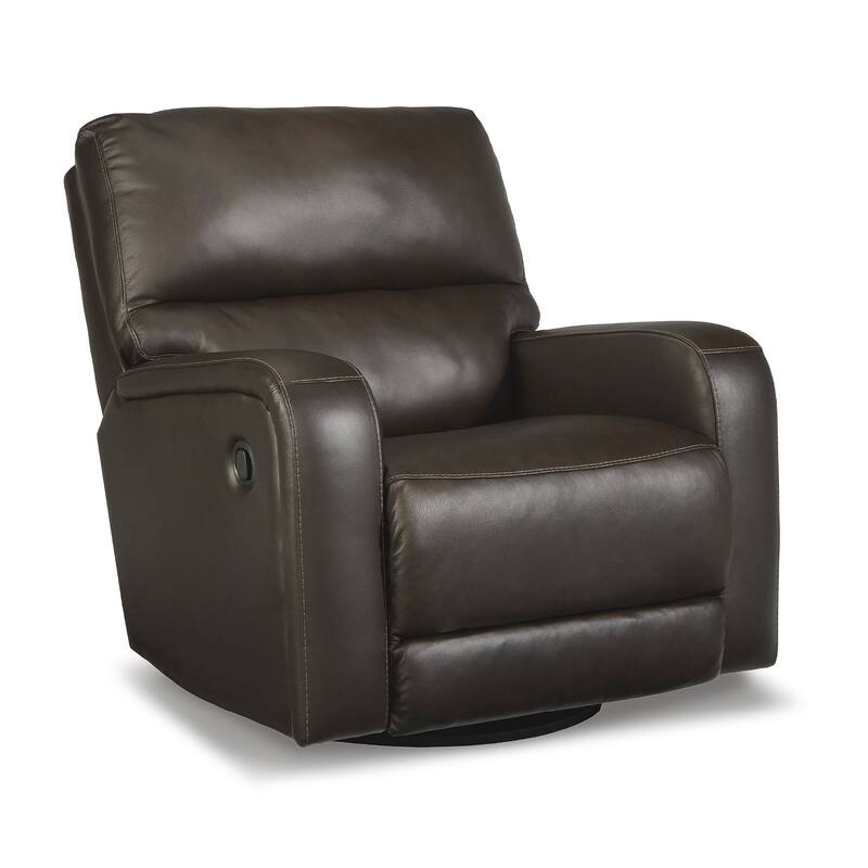 Signature Design by Ashley Emberla Brown Swivel Glider Recliner