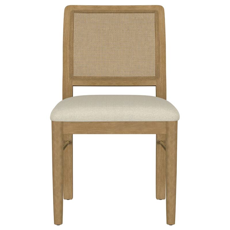 Benson Sand Wash Cane Dining Side Chair (Set of 2)