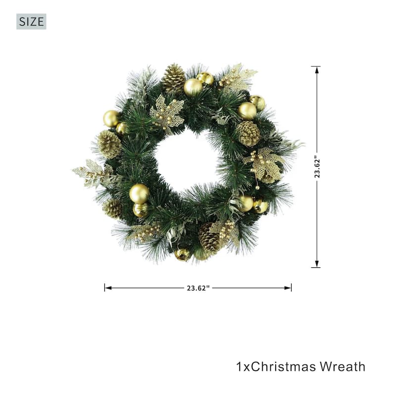 Durable Artificial Pine Needle Christmas Garland for Festive Tree