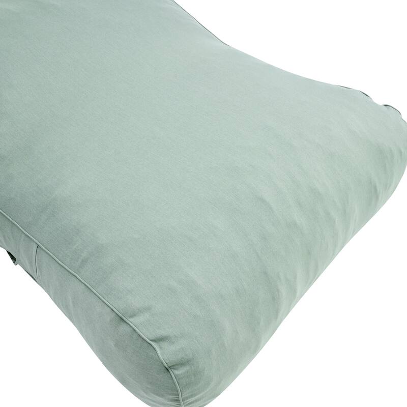 Christopher Knight Home - Lemoore Casual Outdoor Upholstered Bean Bag Daybed