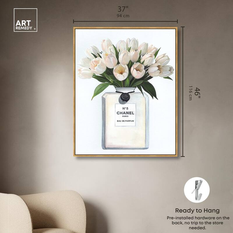 Doll Memories - Floral Happiness Canvas by Art Remedy
