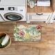 preview thumbnail 4 of 7, Stupell Tropical Flowers & Pineapple Printed Anti-Fatigue Floor Mat, design by Kim Allen, 30"x18"