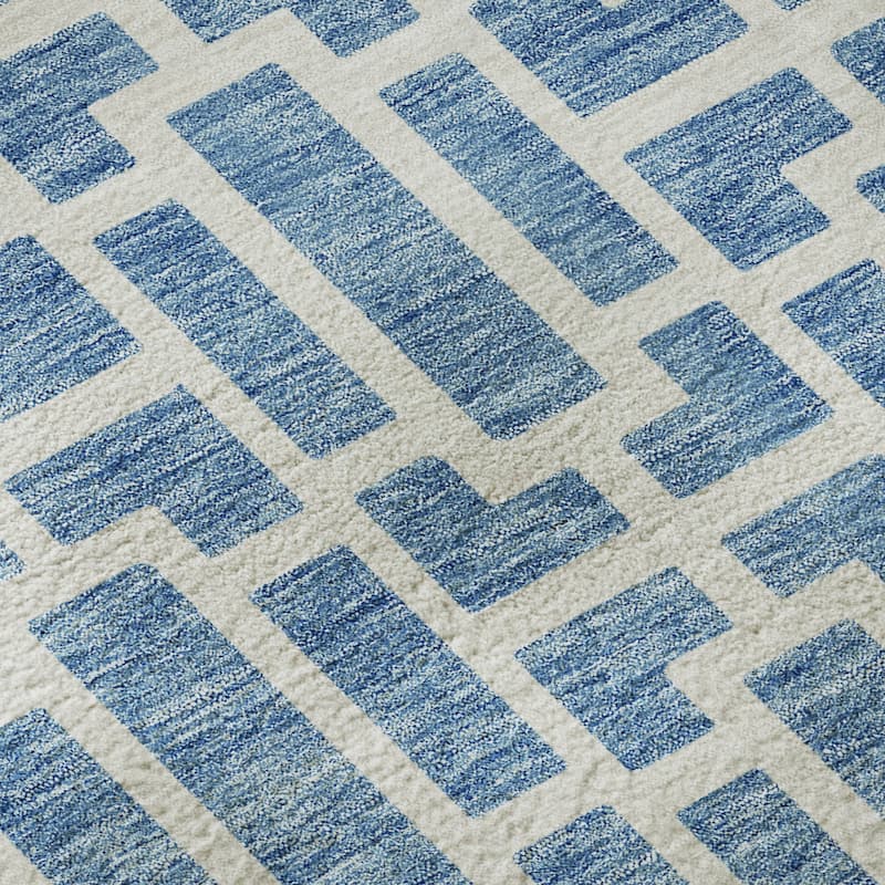 Premium Washable Super Soft Modern Geo Mayfield Rug