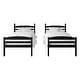 preview thumbnail 5 of 43, CraftPorch Contemporary Twin Over Twin Bunk Bed