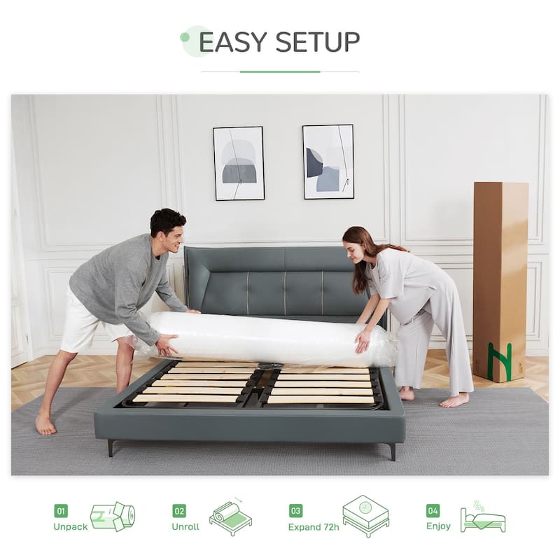 Novilla 10-inch Medium Cooling Gel Memory Foam Queen Mattress