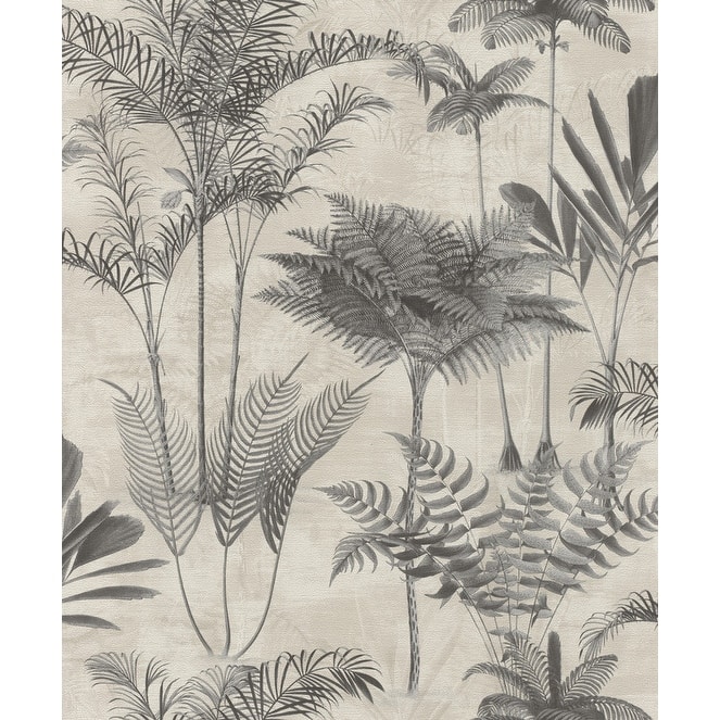Rasch Kinabalu Charcoal Rainforest Wallpaper