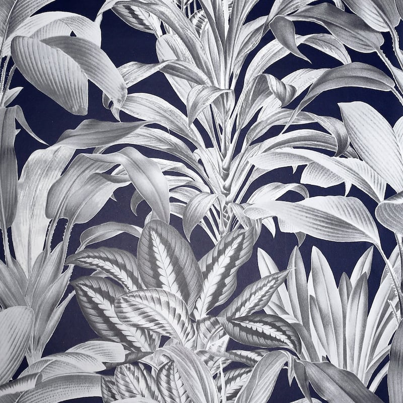 Arthouse Alice Navy Greenhouse Wallpaper