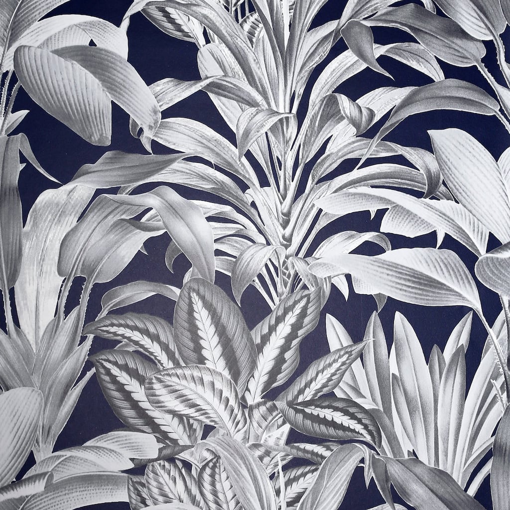 Arthouse Alice Navy Greenhouse Wallpaper