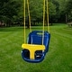 preview thumbnail 13 of 12, Gorilla Playsets High Back Infant Swing with Nylon Rope and Seatbelt