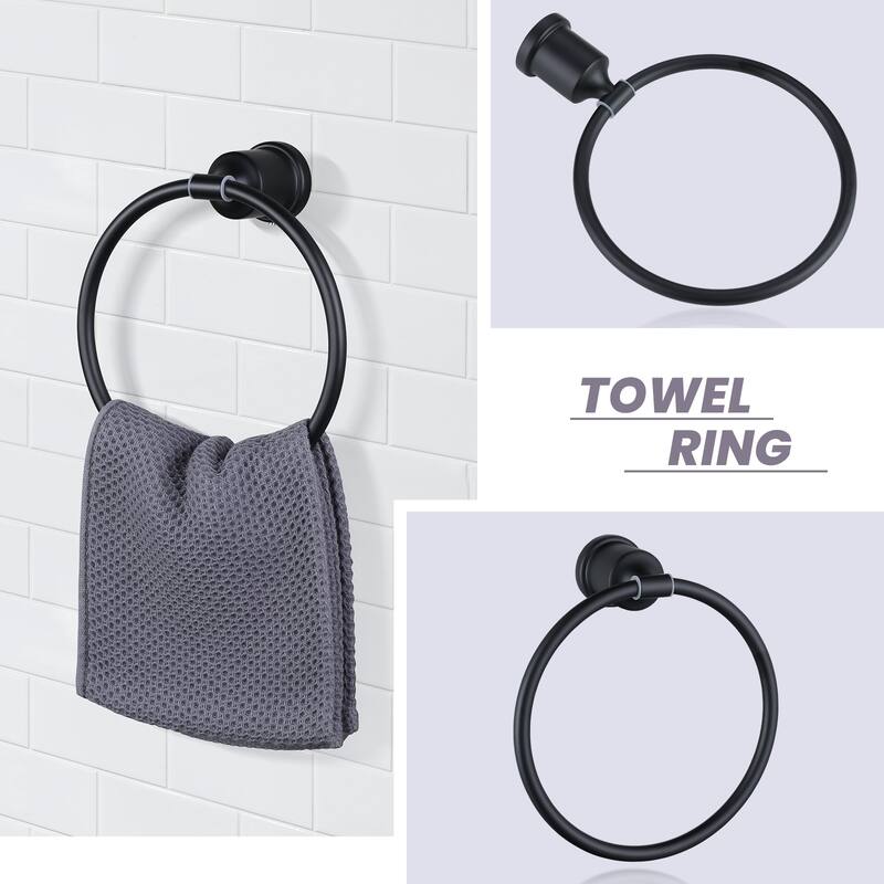 3-Piece Bath Hardware Set with Mounting Hardware