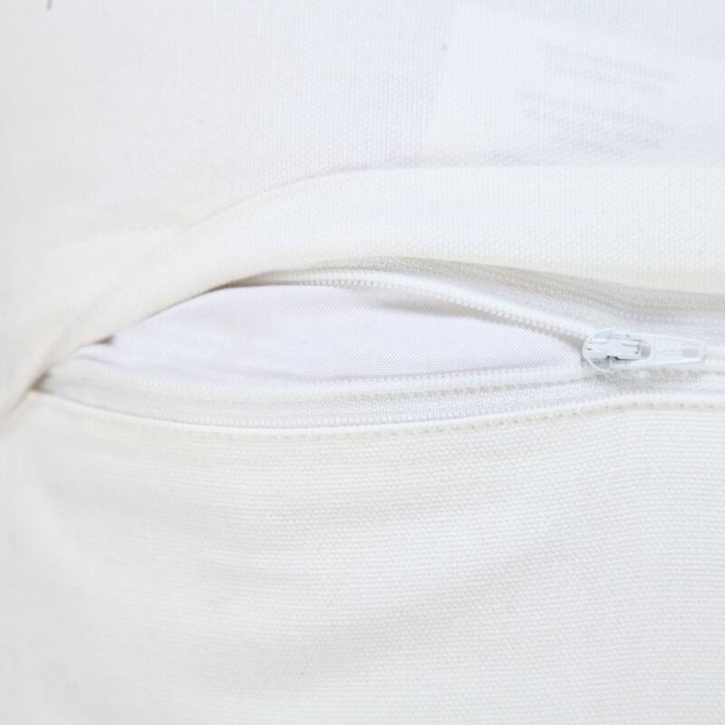 20" Black Solid Stonewash Fringed Rectangular Square Throw Pillow