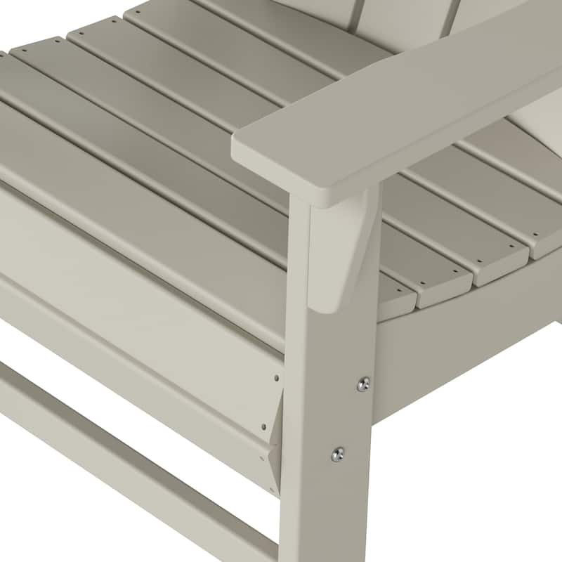 Laguna Casual Upright Adirondack Chair (Set of 2)