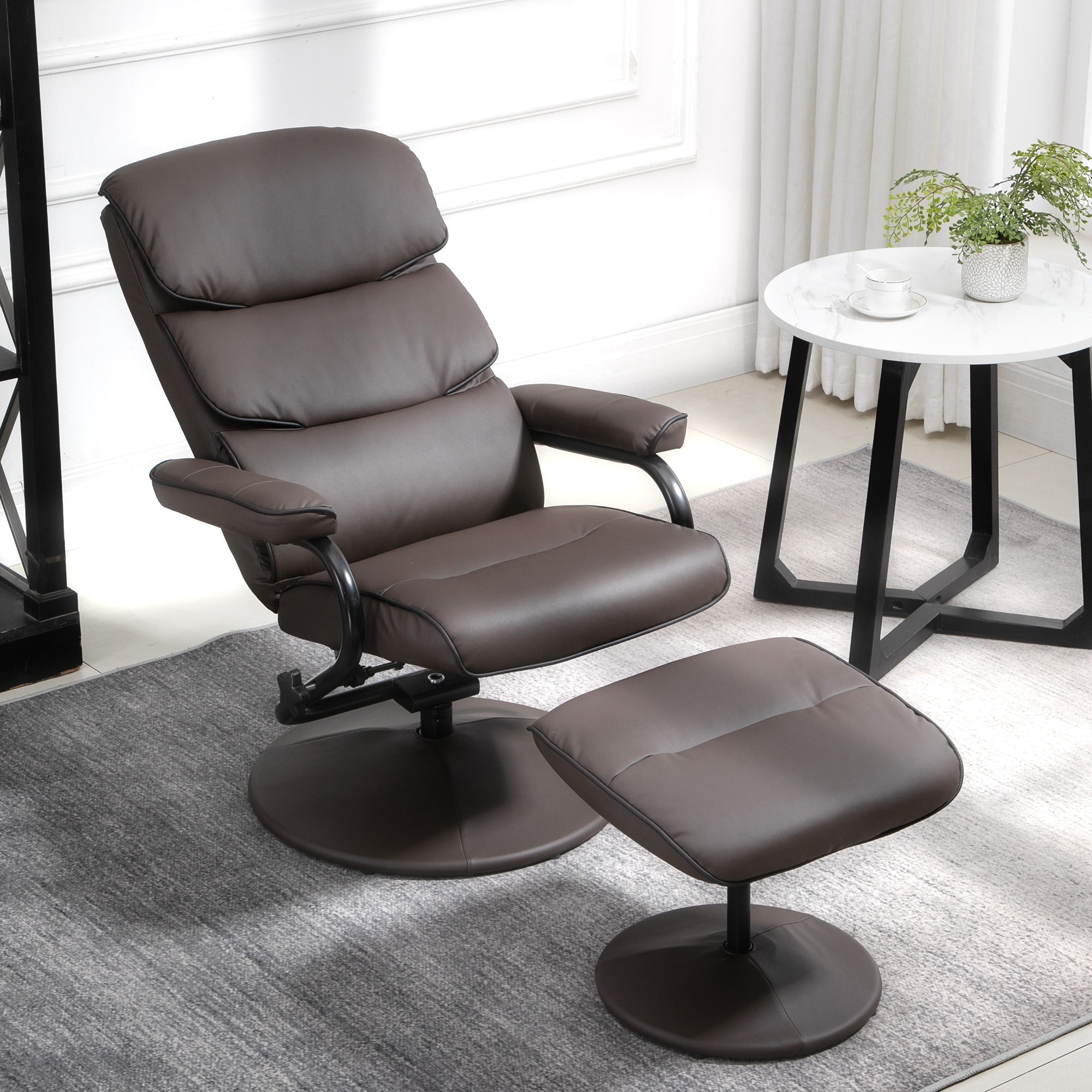High back swivel recliner store