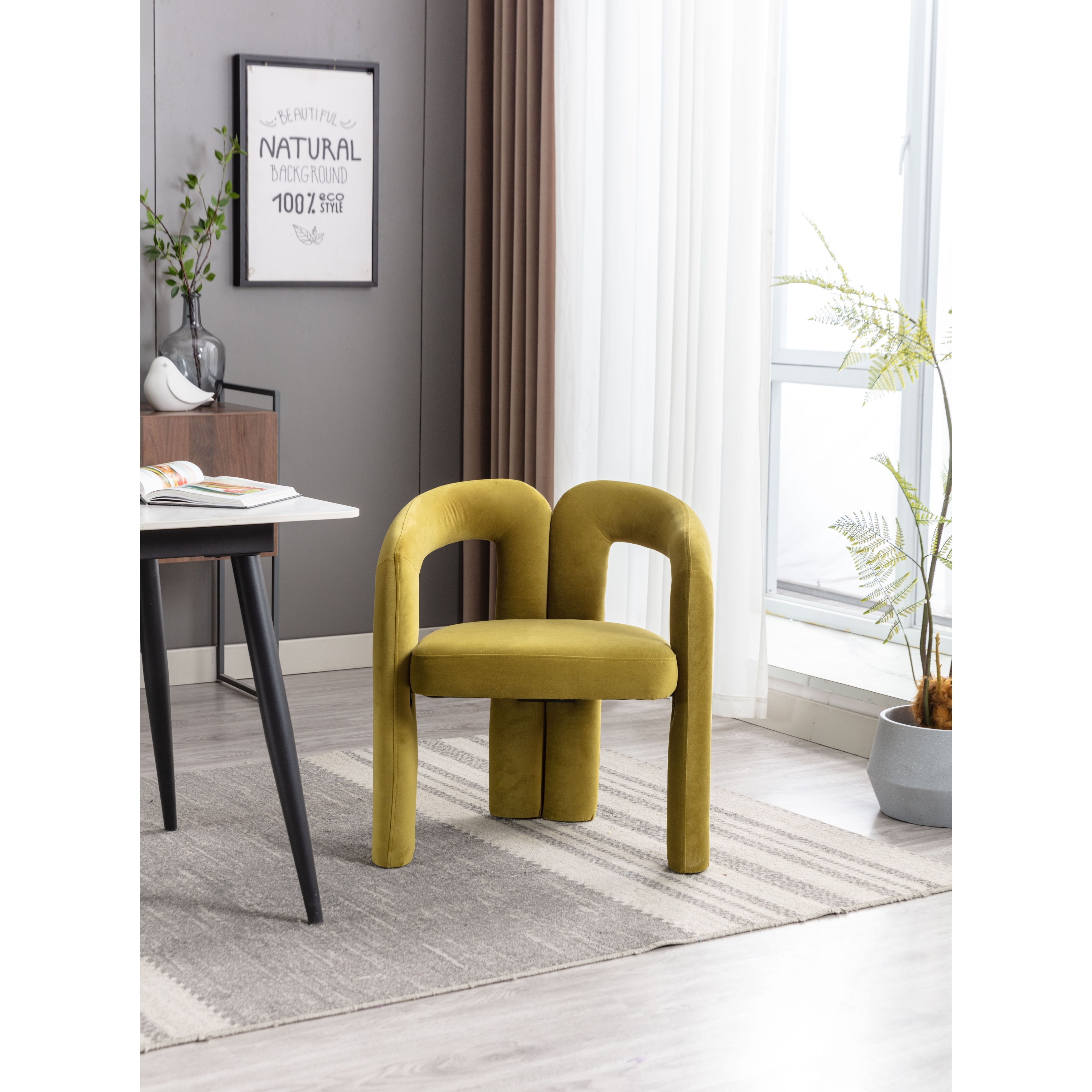 Barrel accent chair set sales of 2