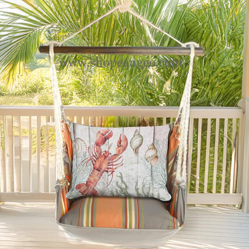 Magnolia Casual Swing Set 4 piece - Serene Sunset w/ Lobster with Seashells