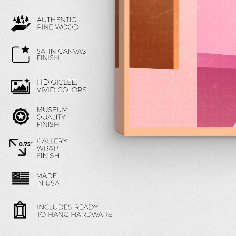Wynwood Studio Canvas Architecture and Buildings Freeshape Building 7 White and Cream White Vintage Wall Art Canvas Print