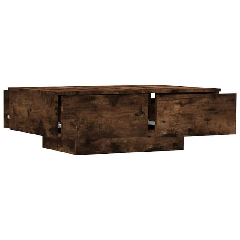 vidaXL Coffee Table Accent Side End Sofa Table for Living Room Engineered Wood - 35.4" x 23.6" x 12.2"