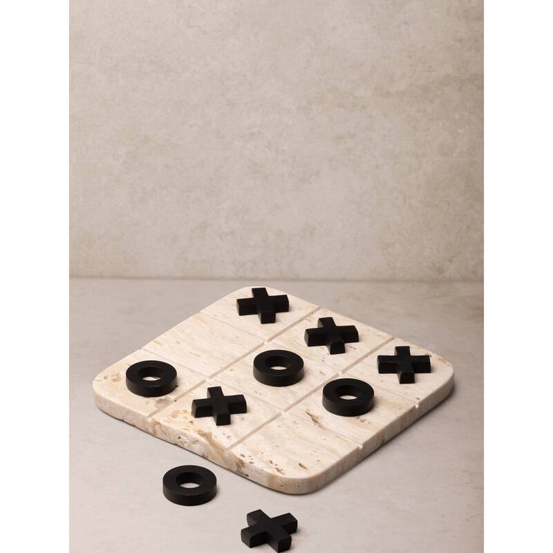 Monty Marble Tic Tac Toe Set - 8X8 - 8X8