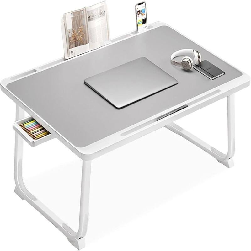 Laptop Desk for Bed - Silver