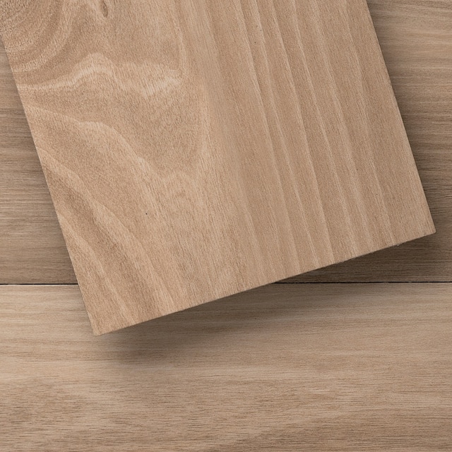 Lucida Peel and Stick Vinyl Floor Tiles 36 Wood Look Planks 54 Sq. Ft - Honey - Box of 36 Tiles