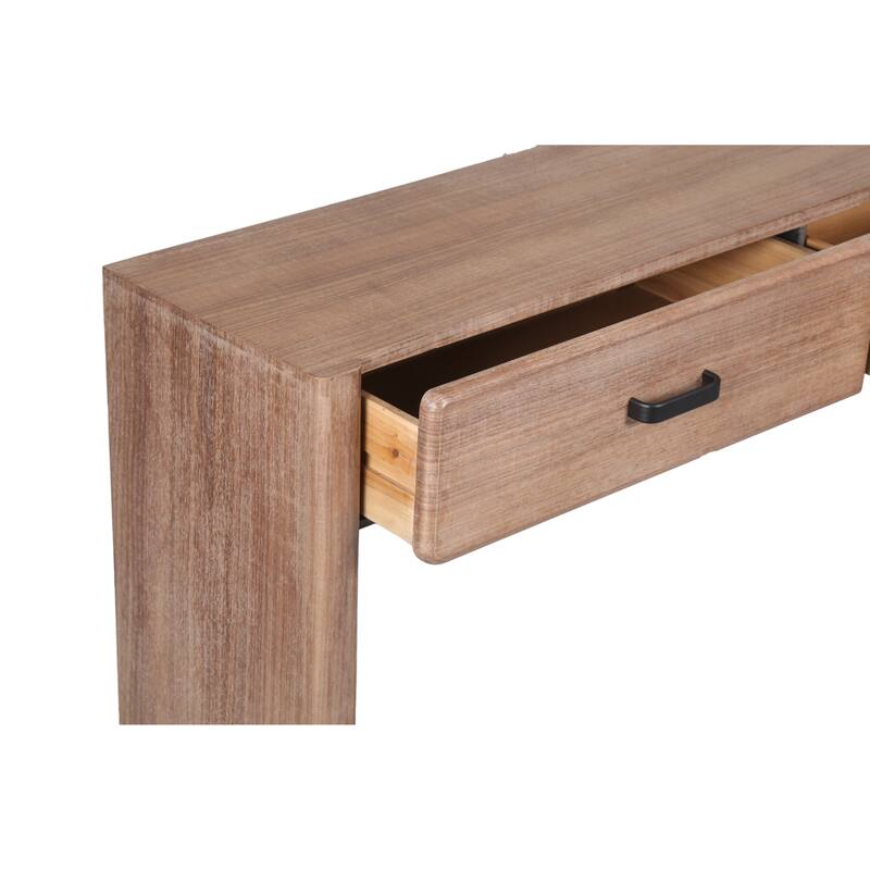 SAFAVIEH Couture Wynnrosa 2-Drawer Console Table - 49"W x 13"D x 30"H