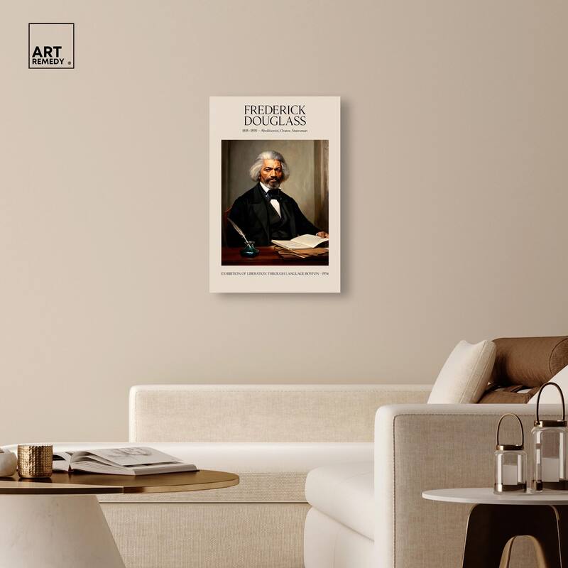 Orator of Freedom Canvas by Art Remedy, Gallery Wrapped