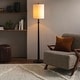 preview thumbnail 3 of 1, Drake Traditional Bronze Floor Lamp - 64"H x 12"W x 12"D