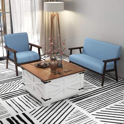 Accent Chairs with Cushioned Seat Armchair for Living Room