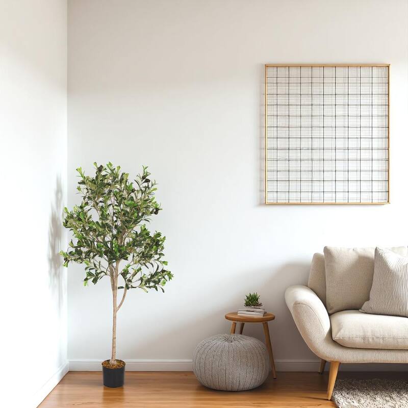150cm Removable Artificial Olive Tree Faux Greenery for Indoor Home and Office Decoration 1pcs/set