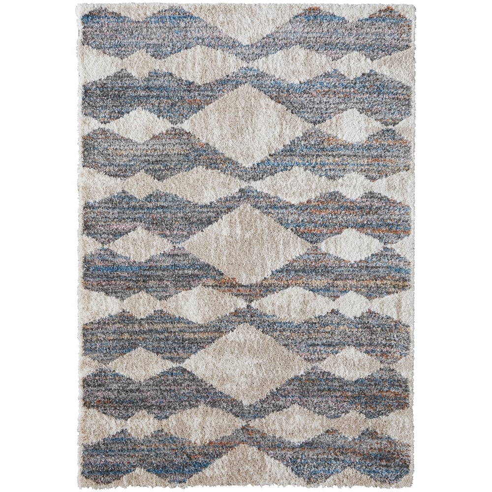 Grand Bazaar Caide Machine Made Diamond Transitional Area Rug