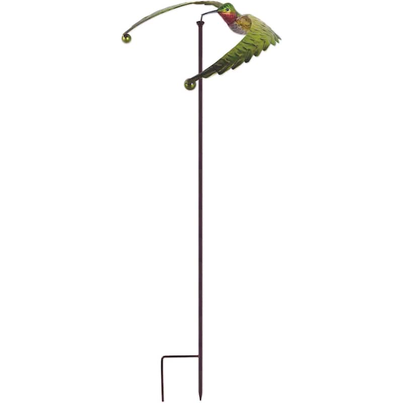 Ruby Red Throated Hummingbird Balance Drifter